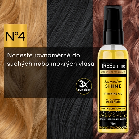 TRESemmé Lamellar Shine vlasový olej pro hydrataci a lesk