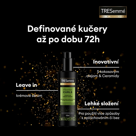 TRESemmé Flawless Curls Leave-in Serum sérum na vlasy proti krepateniu