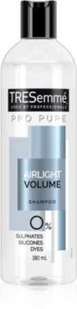 TRESemmé Pro Pure Airlight Volume Shampoo für mehr Haarvolumen bei feinem Haar