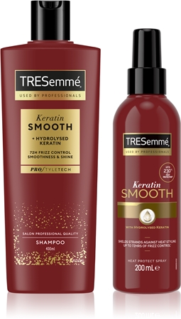 TRESemmé Keratin Smooth επωφελής συσκευασία Για λάμψη και απαλότητα μαλλιών