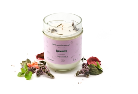 Tropicandle Lavender dišeča sveča