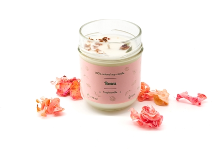 Tropicandle Roses świeczka zapachowa