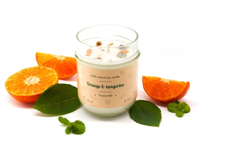 Tropicandle Orange & Tangerine doftljus