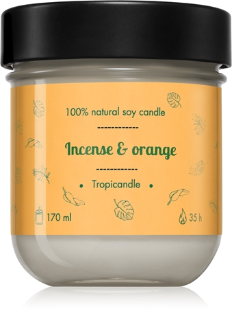 Tropicandle Incense & Orange doftljus