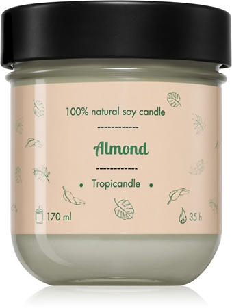 Tropicandle Almond scented candle
