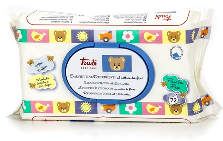 Trudi Baby Care čisticí vlhčené ubrousky s květinovým nektarem