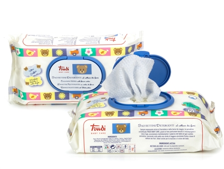 Trudi Baby Care čisticí vlhčené ubrousky s květinovým nektarem