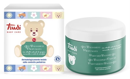 Trudi Baby Care dětský gel pro lepší dýchání s výtažky z jalovce, eukalyptu, heřmánku a medu