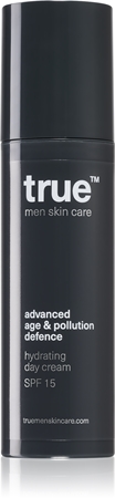 true men skin care Hydrating day cream denní hydratační krém SPF 15