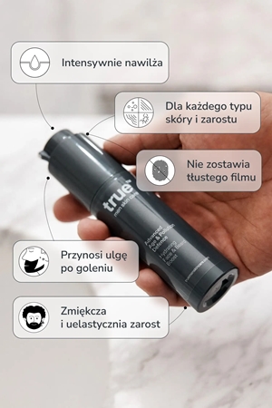 true men skin care Hydrating Face & Beard Boost balsam nawilżający do twarzy i zarostu