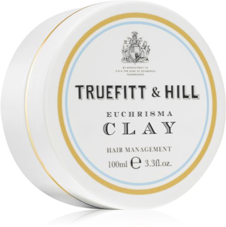 Truefitt & Hill Hair Management Euchrisma Clay στάιλινγκ πηλός με εξαιρετικά δυνατό φιξάρισμα για τα μαλλιά