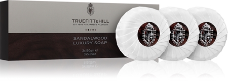 Truefitt & Hill Sandalwood sada tuhých mýdel