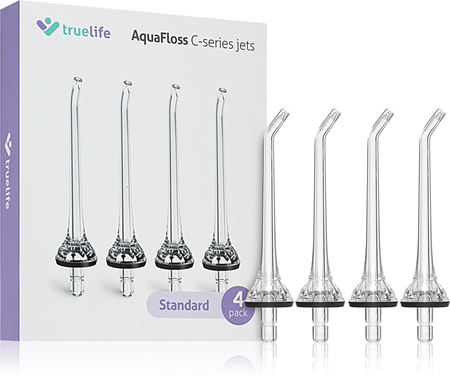 TrueLife AquaFloss Compact C300 Standard Jet atsarginiai burnos irigatoriaus antgaliai
