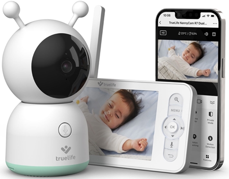 TrueLife NannyCam R7 Dual Smart digital video baby monitor