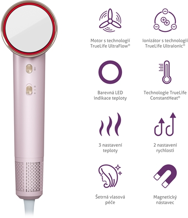 TrueLife HairDryer D6 fén na vlasy