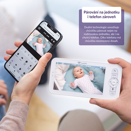 TrueLife NannyCam R7 Dual Smart digitální video chůvička