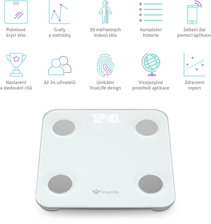 Truelife FitScale W1 osobní váha