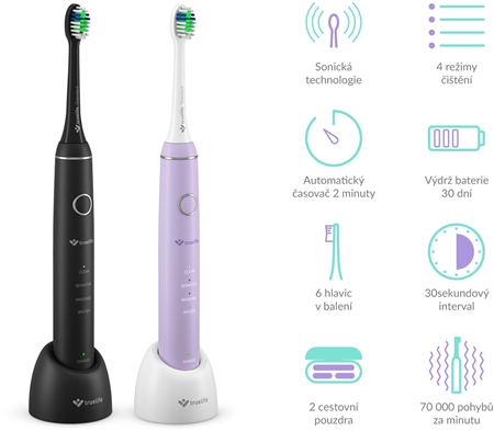 Truelife SonicBrush Compact sonický zubní kartáček