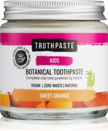 Truthpaste Kids Sweet Orange dentifricio naturale per bambini
