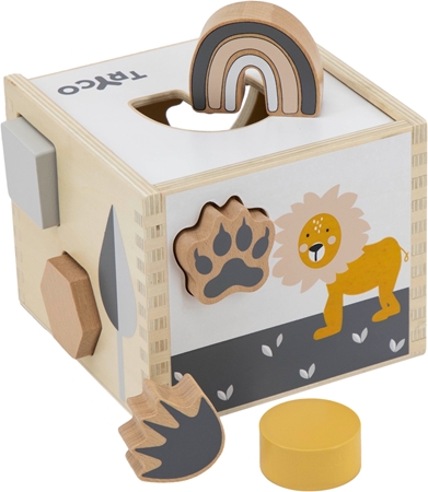 Tryco Wooden Shape Sorter juguete de madera