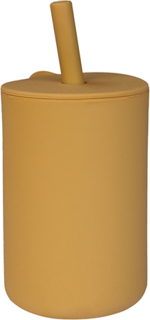 Tryco Silicone Cup and Straw hrnek s brčkem