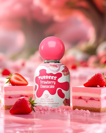 Tubbees Strawberry Cheesecake Eau de Parfum unisex