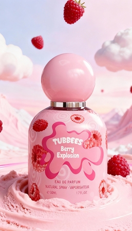 Tubbees Berry Explosion Eau de Parfum unisex