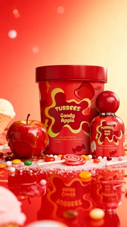 Tubbees Candy Apple Eau de Parfum mixte