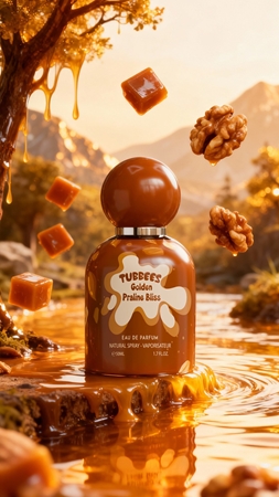 Tubbees Golden Praline Bliss Eau de Parfum unisex
