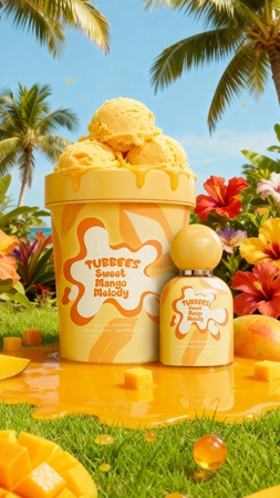 Tubbees Sweet Mango Melody Eau de Parfum unisex