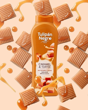 Tulipán Negro Caramel Toffee Shower Gel