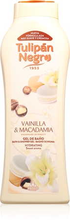 Tulipán Negro Vanilla Y Macadamia Shower Gel