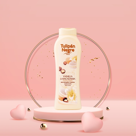 Tulipán Negro Vanilla Y Macadamia Shower Gel