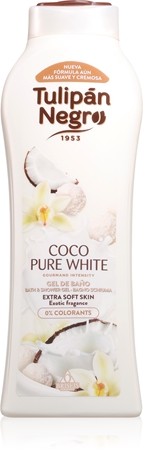 Tulipán Negro Coco Pure White Shower Gel
