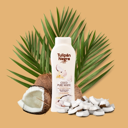 Tulipán Negro Coco Pure White Shower Gel