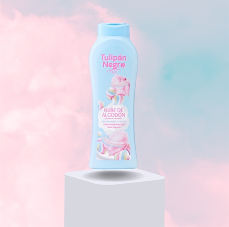 Tulipán Negro Nube de Algodón gel de douche