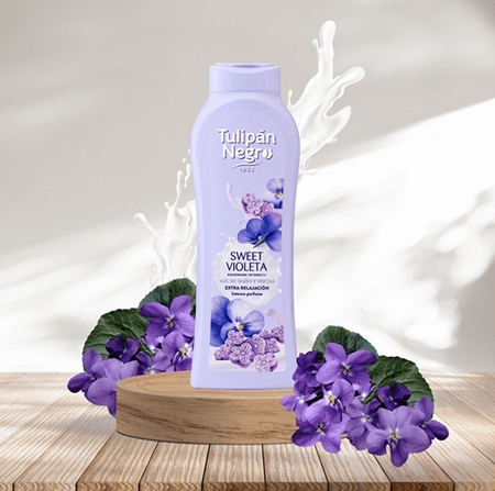 Tulipán Negro Sweet Violeta Shower Gel