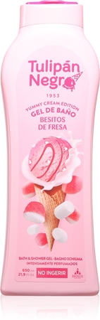 Tulipán Negro Besitos de Fresa Shower Gel