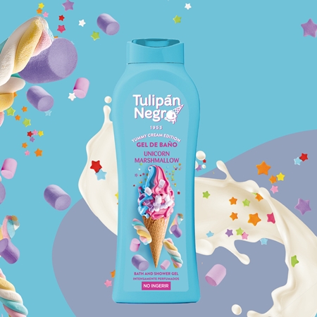 Tulipán Negro Unicornio Gel douche