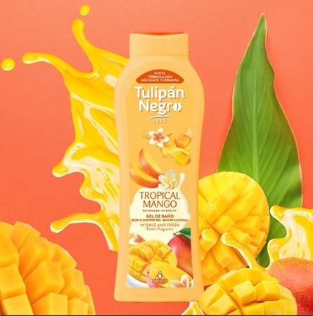 Tulipán Negro Tropical Mango Gel douche corps