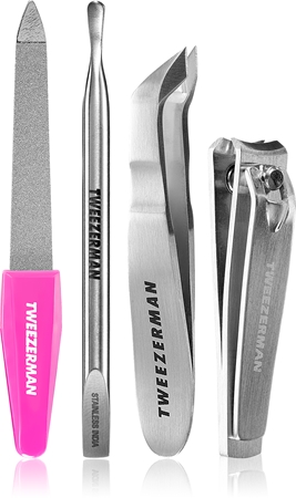 Tweezerman Studio Collection kit de viagem para unhas e cutícula excendente