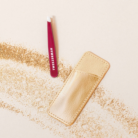 Tweezerman Celestial Fuchsia dárková sada na obočí