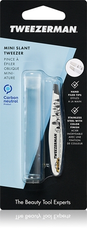 Tweezerman Studio Collection Mini Slant Tweezer New York pinzeta šikmá
