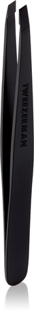 Tweezerman Slant Tweezer Black Matte Kaldus otstega pintsetid