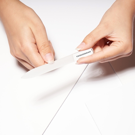 Tweezerman Glass Nailcare Nail File γυάλινη λίμα για τα νύχια