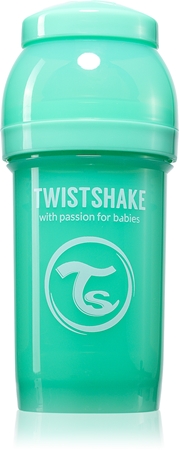 Twistshake Anti-Colic Pastel Green kūdikių buteliukas