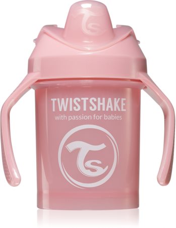 Twistshake Training Cup Pink тренувальний кухоль