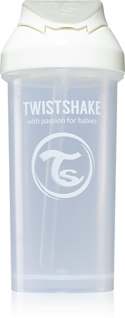 Twistshake Straw Cup White пляшечка з трубочкою