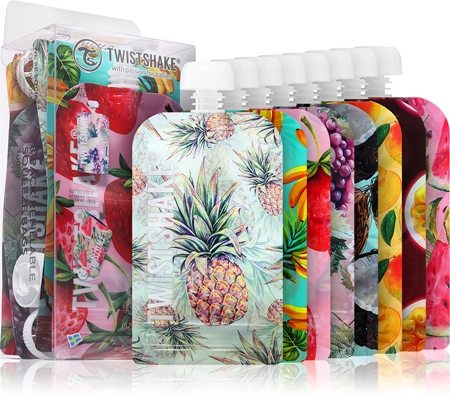 Twistshake Squeeze Bag kapsička na jídlo