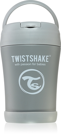 Twistshake Stainless Steel Food Container Grey θερμός για φαγητό